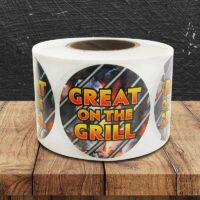 Great On The Grill标签- 1卷500 (500138)