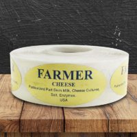 农民奶酪标签- 1卷500 (500259)