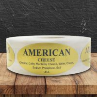 美国奶酪标签- 1卷500个(500263)