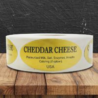 切达奶酪标签- 1卷500 (500282)