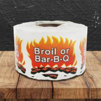 烧烤或Bar-B-Q标签- 1卷500 (500365)