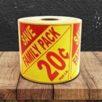 家庭包装省20分标签-一卷500枚(500469)