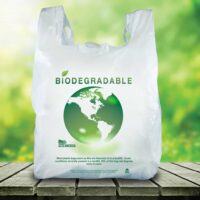 可降解*环保设计塑胶购物袋- 1000只(100200)