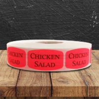 鸡肉沙拉标签- 1卷1000 (520012)