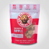 Pro 乐鱼平台进入Bakery Bites Doggie Treats Chicken & Apple 8oz - 12 PACK (48204)